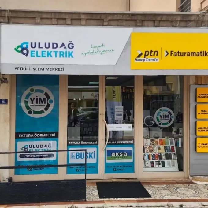 Faturamatik Bursa Millet Yetkili İşlem Merkezi