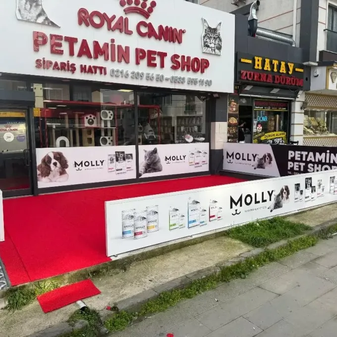 Petamin Pet Shop Mağaza Tabela ve Cephe Uygulaması