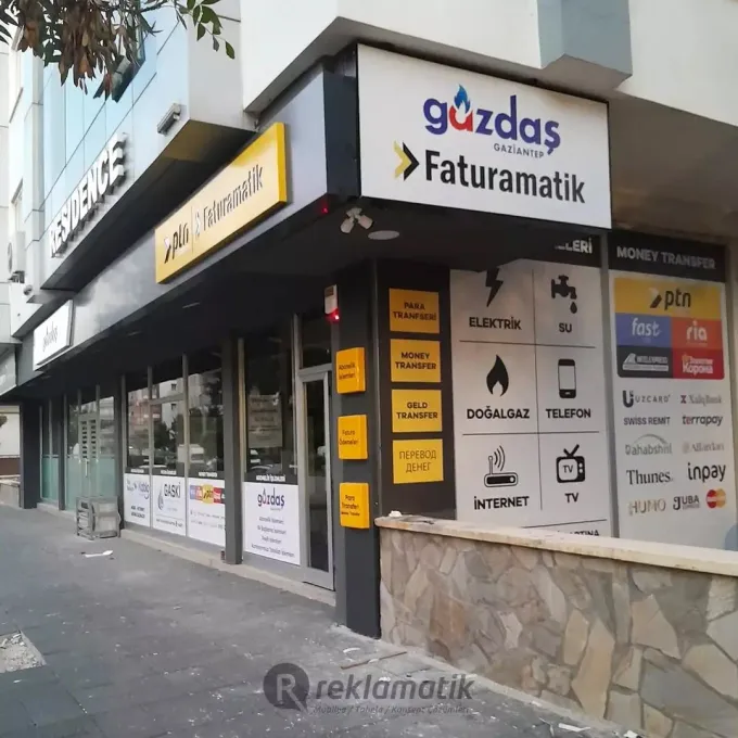 Gazdaş Gaziantep Faturamatik Mağaza Cephe Uygulaması