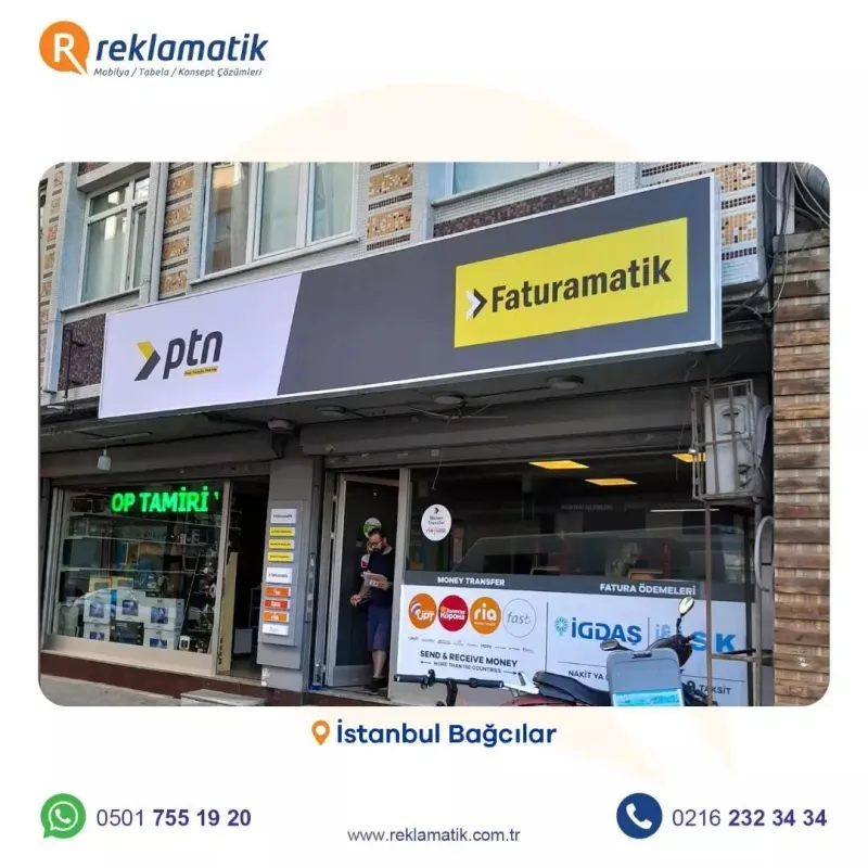 Reklamatik baskı ve reklam üretim çalışmalarından kurumsal görsel