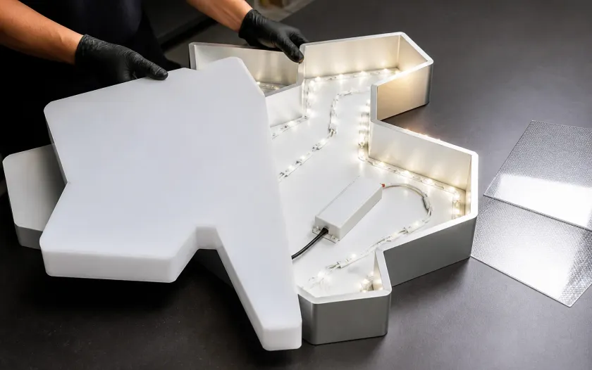 Pleksi Kutu Harfte Malzeme ve LED Teknik Detayları