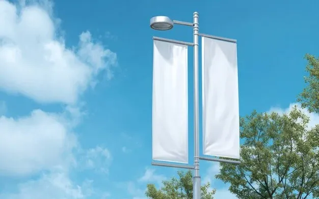 Pole Banner (Direk Bayrağı) Baskı: Cadde ve AVM İçin Rehber