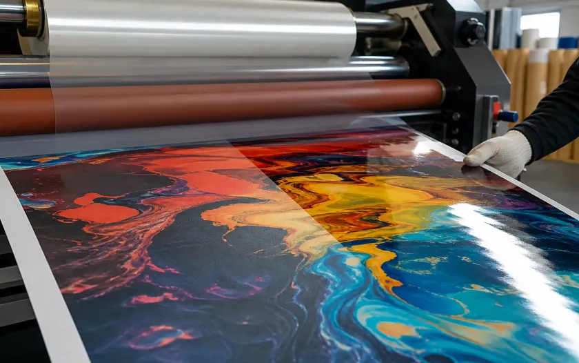 Vinil Baskıda Laminasyon Ne İşe Yarar? Mat ve Parlak Farkı